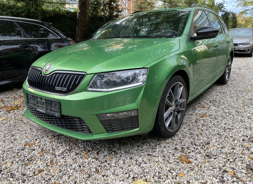 Skoda Octavia RS Combi 2.0 TDI uit Duitsland importeren