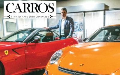Interview met Job Das, oprichter van Das Import, in Carros magazine