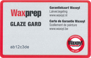 Garantie Waxoyl Glaze Gard