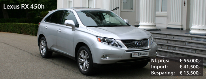 Lexus RX 450h kopen in Duitsland